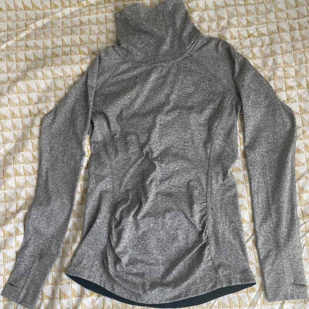 New Balance High Collar Long Sleeve Running Shirt